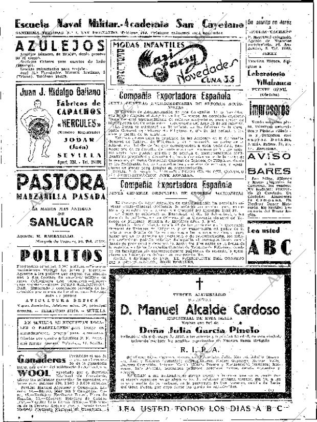 ABC SEVILLA 09-05-1940 página 4