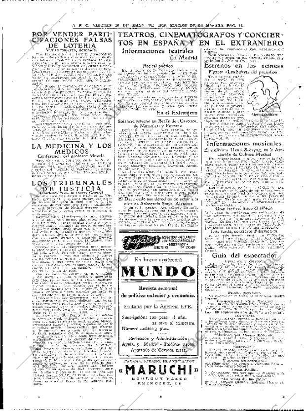 ABC MADRID 10-05-1940 página 14