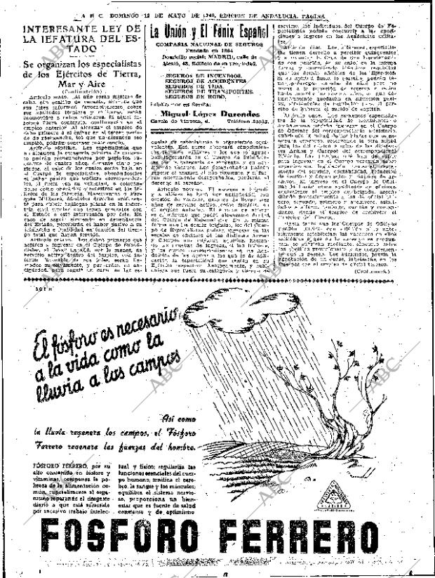 ABC SEVILLA 12-05-1940 página 4