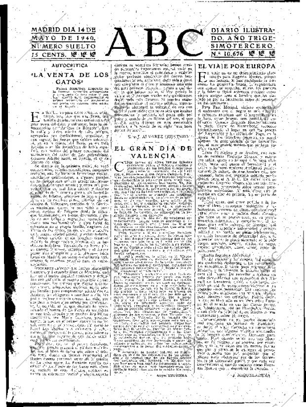 ABC MADRID 14-05-1940 página 3