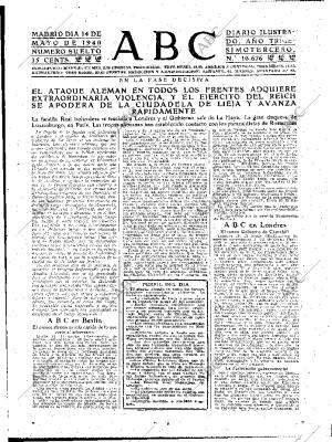 ABC MADRID 14-05-1940 página 7