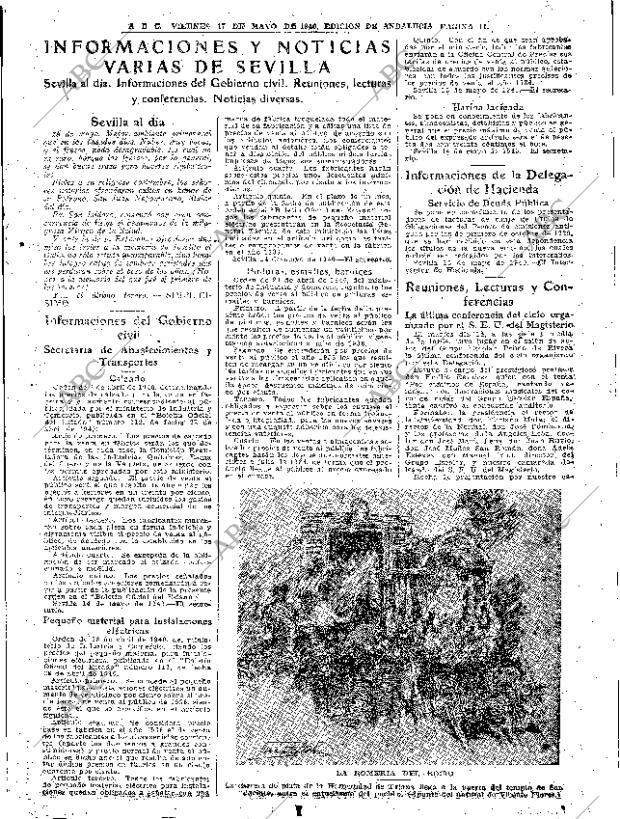 ABC SEVILLA 17-05-1940 página 11