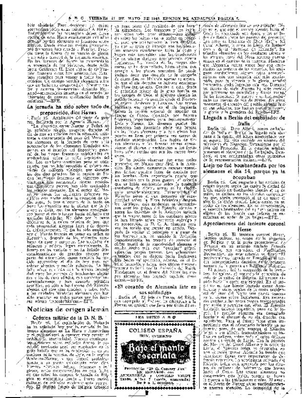 ABC SEVILLA 17-05-1940 página 7