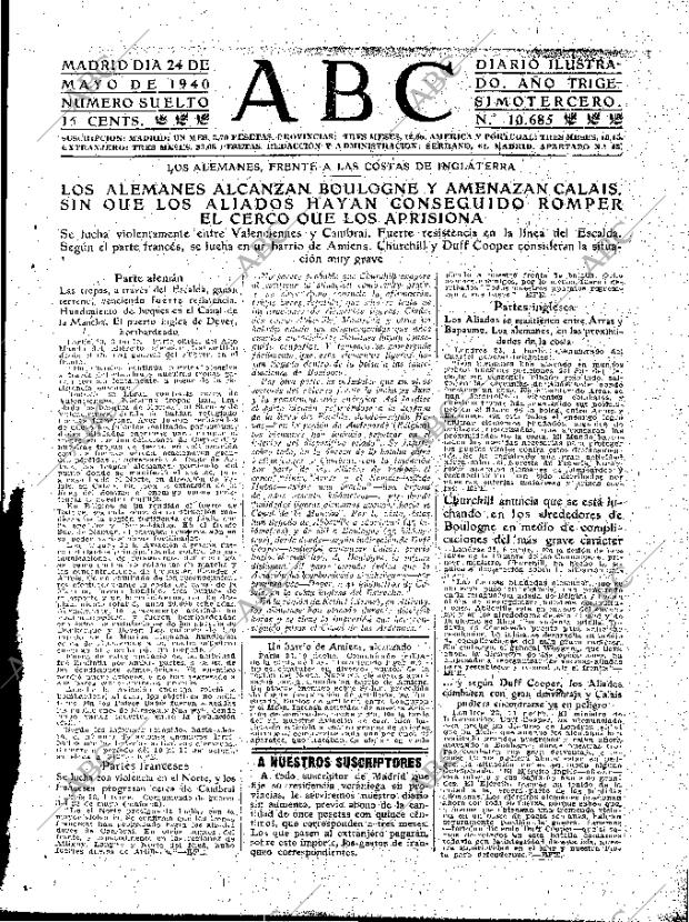 ABC MADRID 24-05-1940 página 3