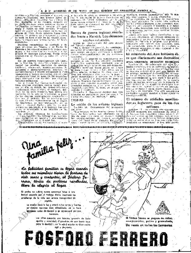 ABC SEVILLA 26-05-1940 página 4