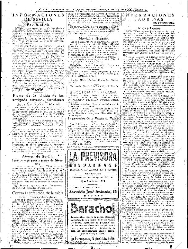 ABC SEVILLA 26-05-1940 página 9