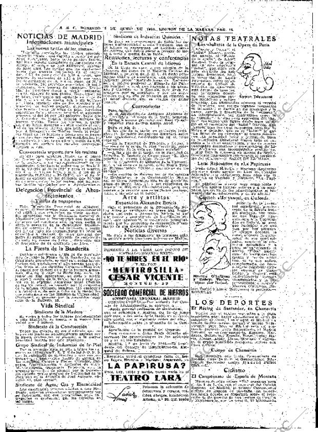 ABC MADRID 02-06-1940 página 11