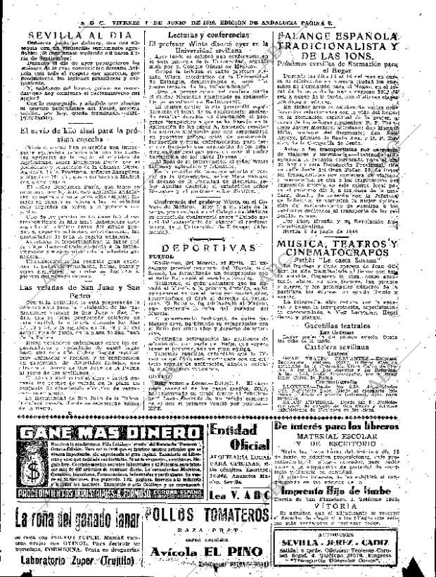 ABC SEVILLA 07-06-1940 página 7