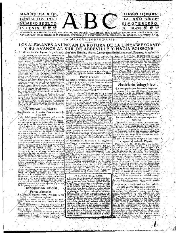 ABC MADRID 08-06-1940 página 3