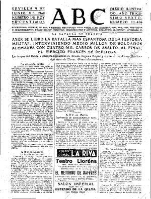 ABC SEVILLA 09-06-1940 página 3
