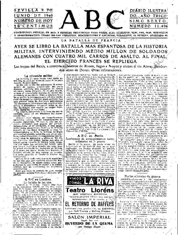 ABC SEVILLA 09-06-1940 página 3