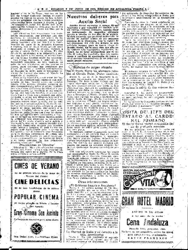 ABC SEVILLA 09-06-1940 página 5