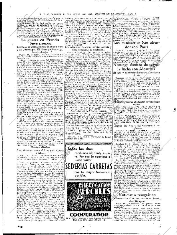 ABC MADRID 11-06-1940 página 7