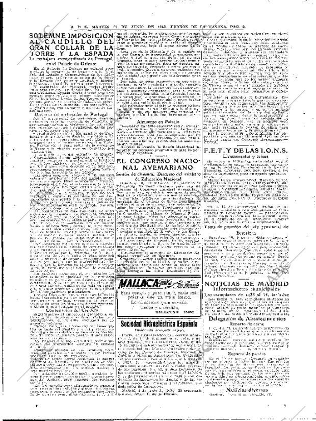 ABC MADRID 11-06-1940 página 9