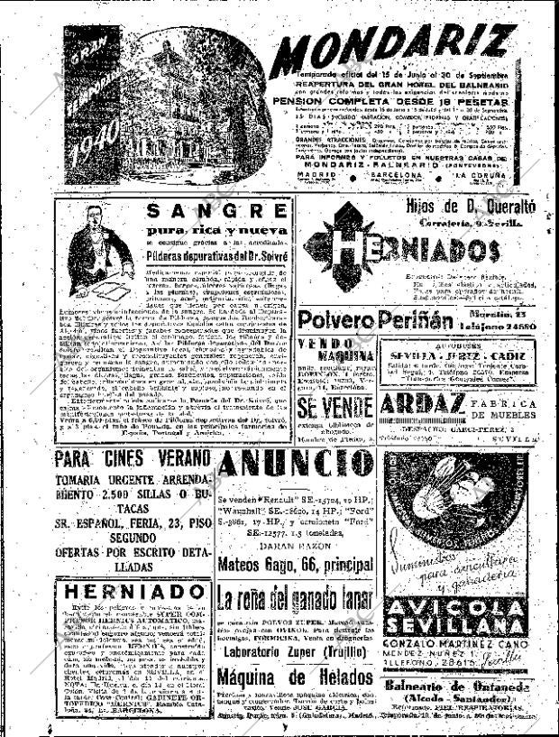 ABC SEVILLA 11-06-1940 página 12
