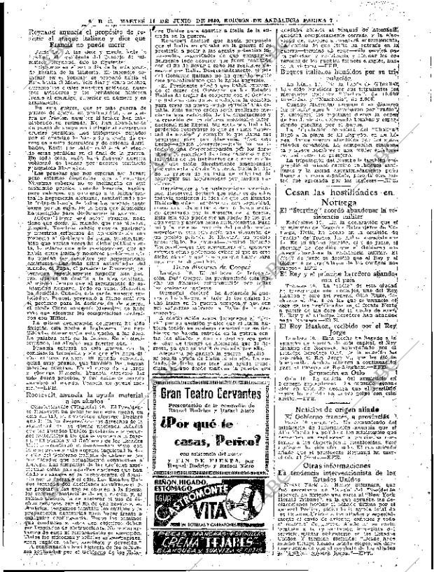 ABC SEVILLA 11-06-1940 página 7