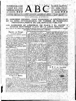 ABC MADRID 15-06-1940 página 3