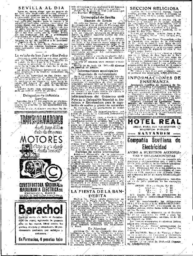 ABC SEVILLA 25-06-1940 página 2