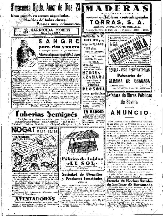 ABC SEVILLA 25-06-1940 página 8