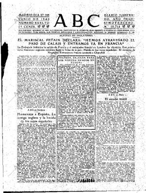 ABC MADRID 27-06-1940 página 3