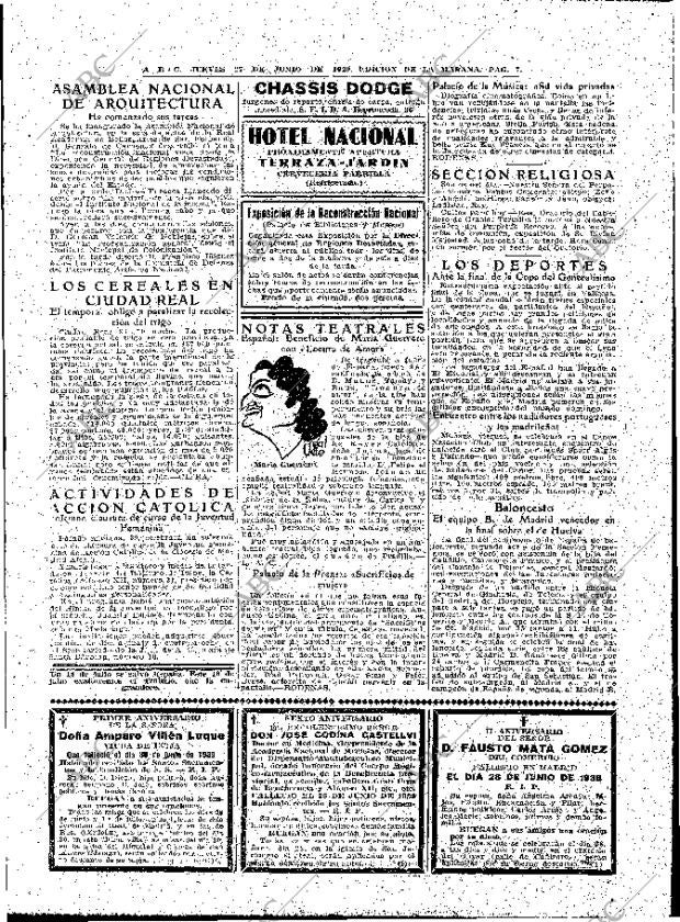 ABC MADRID 27-06-1940 página 7