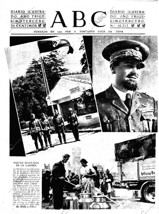 ABC MADRID 30-06-1940 página 1