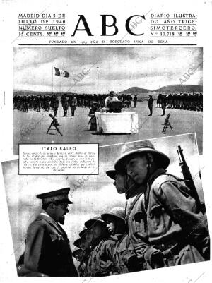 ABC MADRID 02-07-1940 página 1