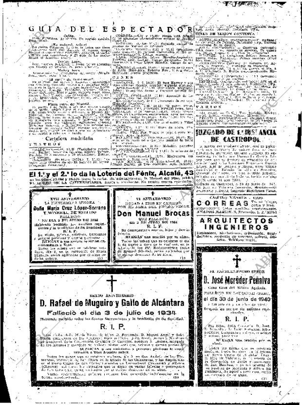 ABC MADRID 02-07-1940 página 2