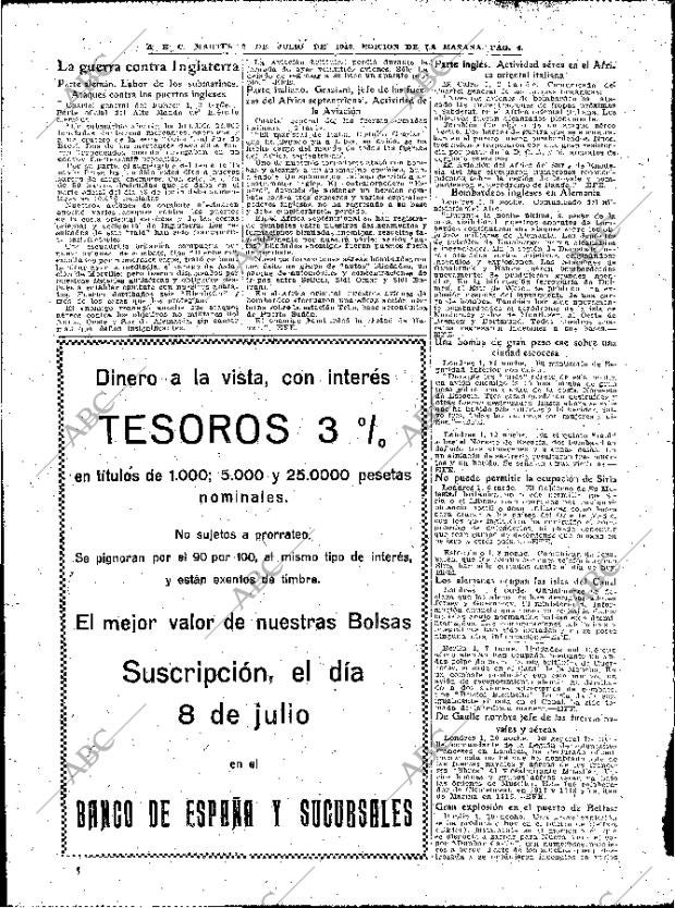 ABC MADRID 02-07-1940 página 4
