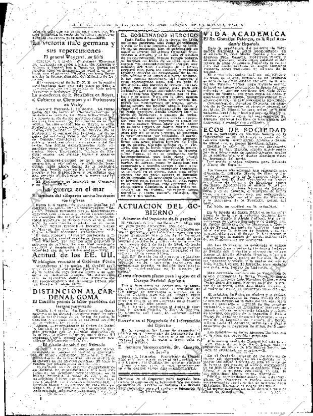 ABC MADRID 02-07-1940 página 6