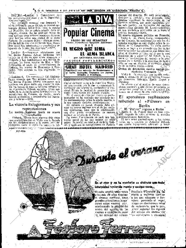 ABC SEVILLA 07-07-1940 página 4