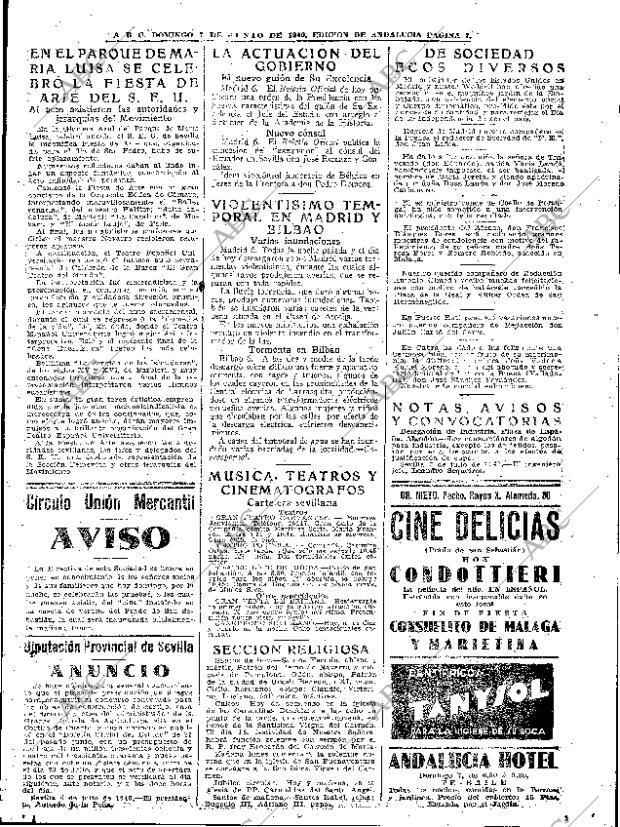 ABC SEVILLA 07-07-1940 página 7