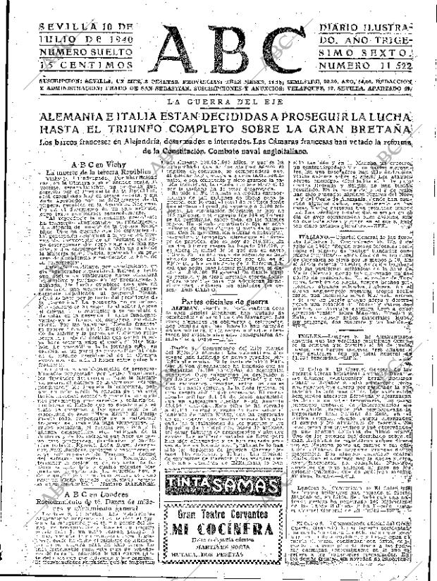 ABC SEVILLA 10-07-1940 página 3