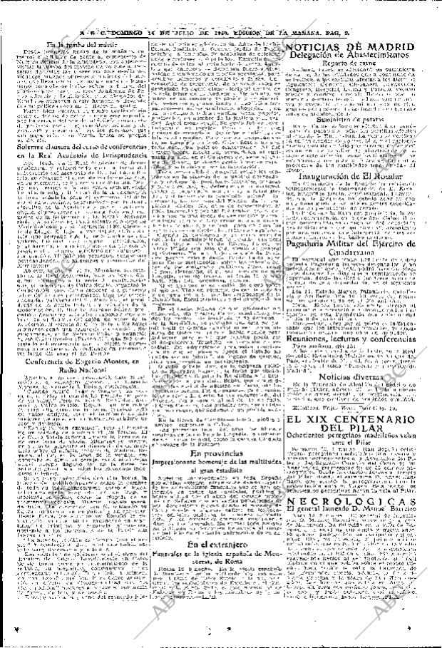 ABC MADRID 14-07-1940 página 8