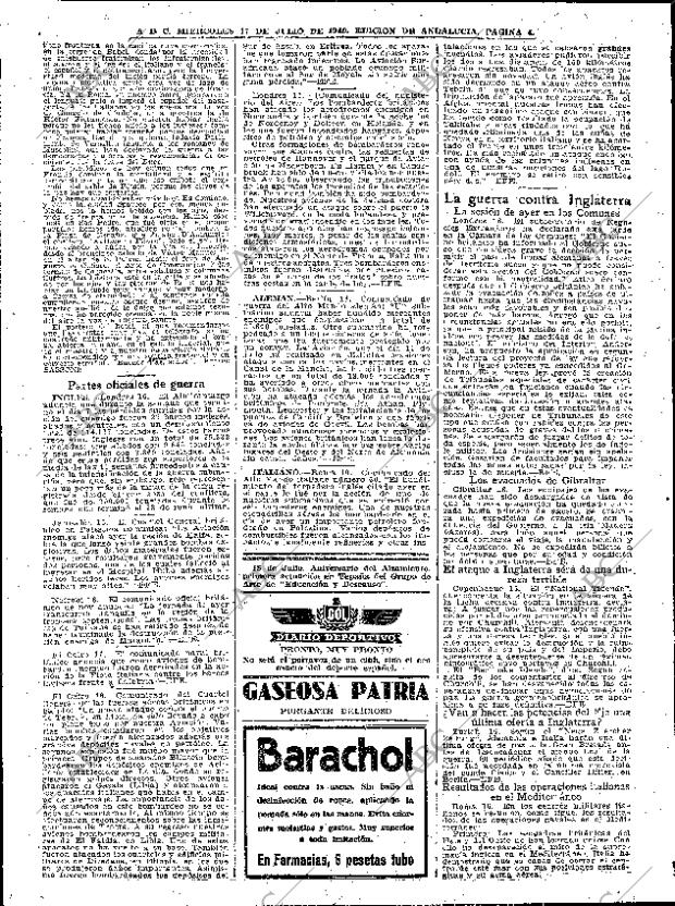 ABC SEVILLA 17-07-1940 página 4
