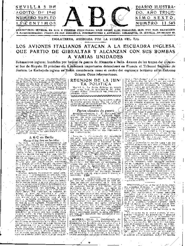 ABC SEVILLA 03-08-1940 página 3