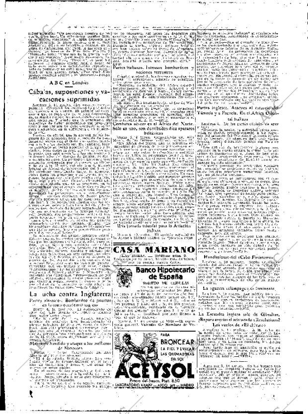 ABC MADRID 06-08-1940 página 4