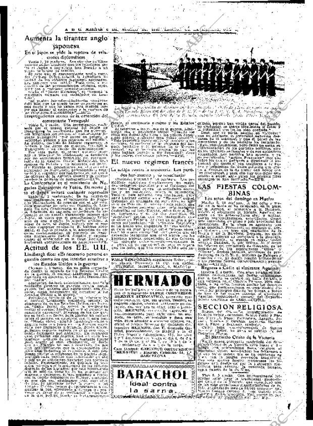 ABC MADRID 06-08-1940 página 5