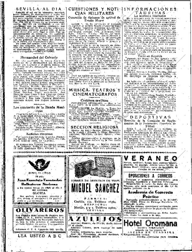 ABC SEVILLA 08-08-1940 página 2