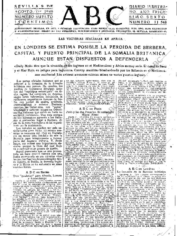 ABC SEVILLA 09-08-1940 página 3