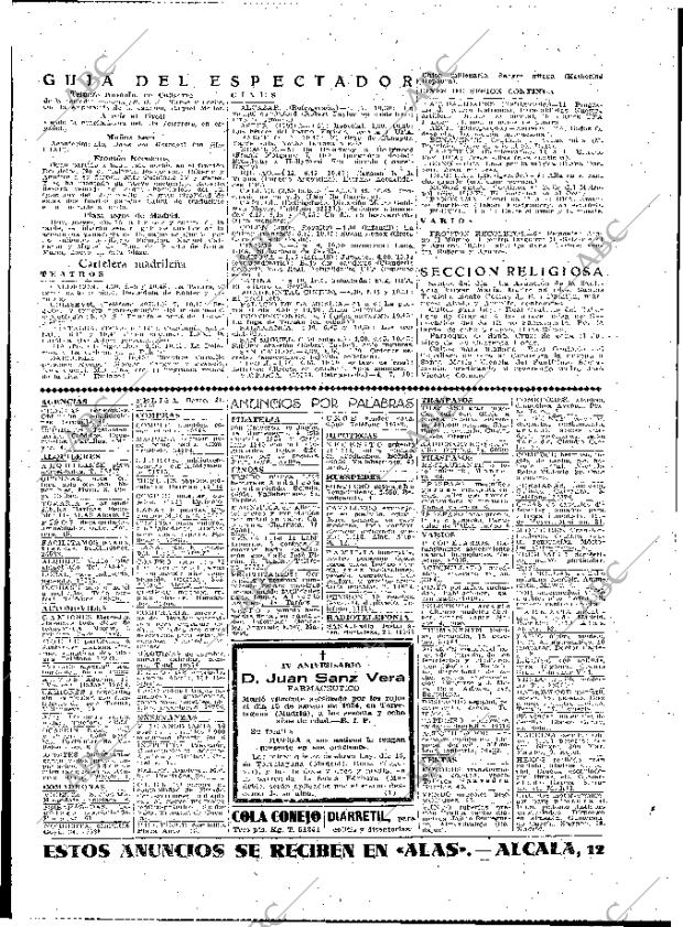 ABC MADRID 15-08-1940 página 2