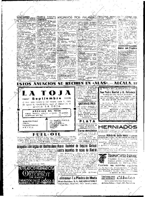 ABC MADRID 21-08-1940 página 8