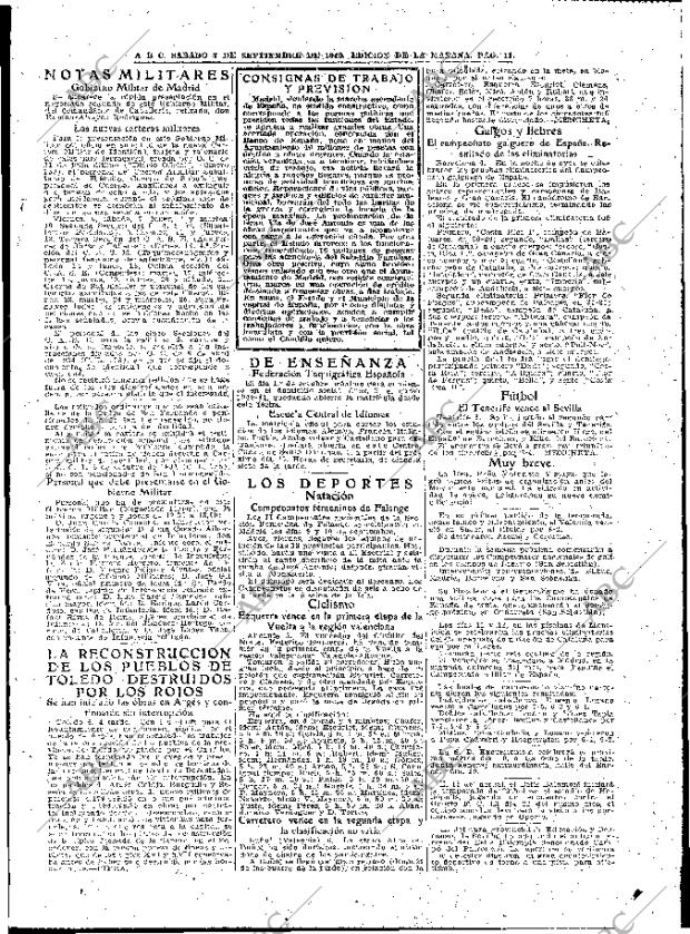 ABC MADRID 07-09-1940 página 11