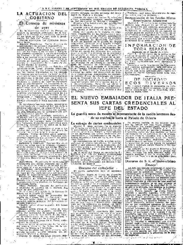 ABC SEVILLA 07-09-1940 página 6