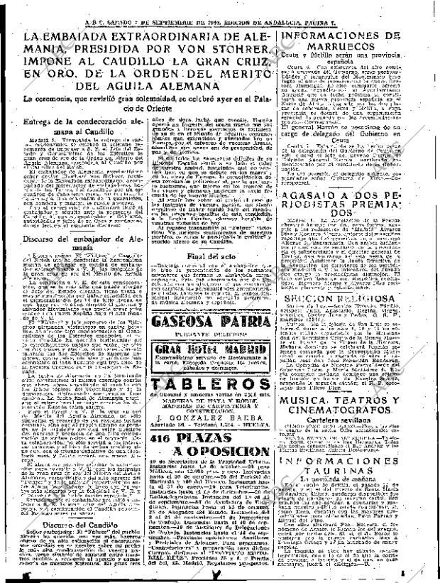 ABC SEVILLA 07-09-1940 página 7