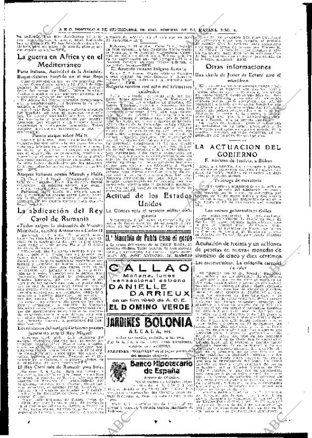 ABC MADRID 08-09-1940 página 8