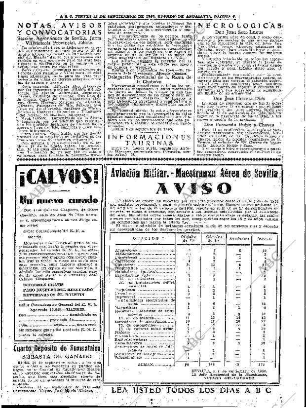 ABC SEVILLA 12-09-1940 página 7