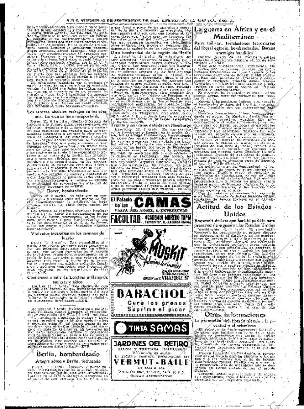 ABC MADRID 13-09-1940 página 5