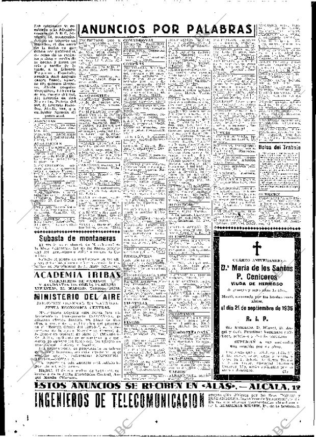 ABC MADRID 20-09-1940 página 8