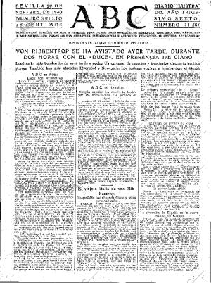 ABC SEVILLA 20-09-1940 página 3